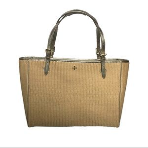 PRICE DROP!!! Tory Burch York Straw Tote